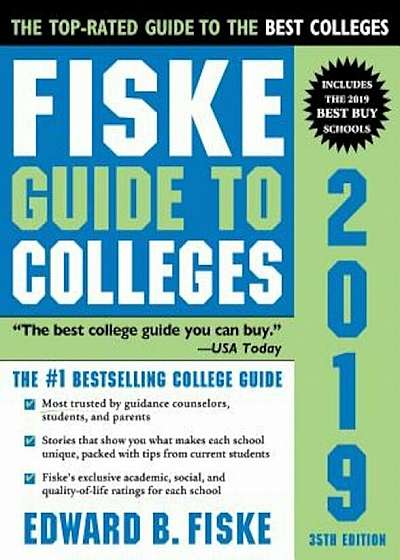 Fiske Guide to Colleges 2019, Paperback