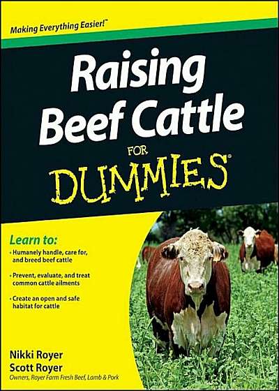 Raising Beef Cattle for Dummies, Paperback