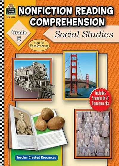 Nonfiction Reading Comprehension: Social Studies, Grade 5, Paperback