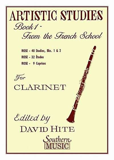 Artistic Studies, Book 1 (French School): Clarinet, Paperback