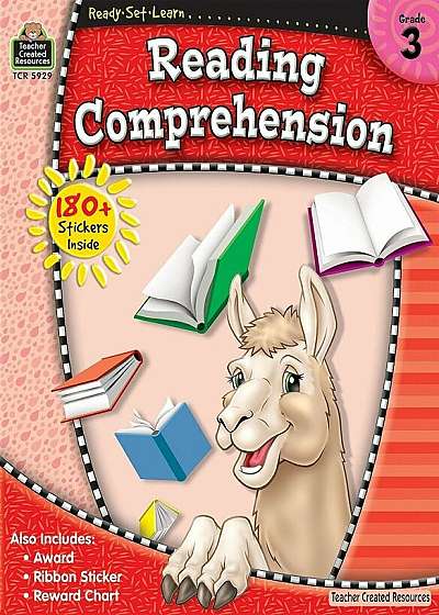 Ready-Set-Learn: Reading Comprehension Grd 3 'With 180+ Stickers', Paperback