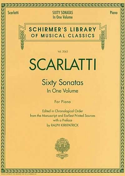 60 Sonatas, Books 1 and 2, Paperback
