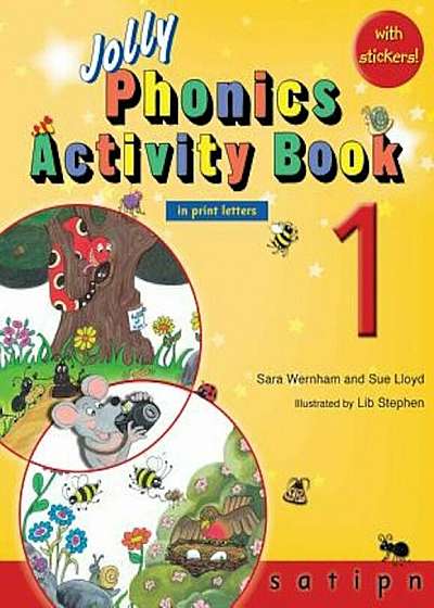 Jolly Phonics Activity Book 1 (in Print Letters), Paperback