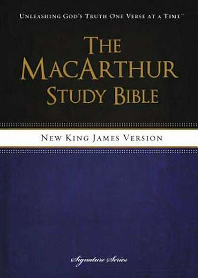 MacArthur Study Bible-NKJV, Hardcover