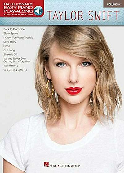 Taylor Swift: Easy Piano Play-Along Volume 19, Paperback