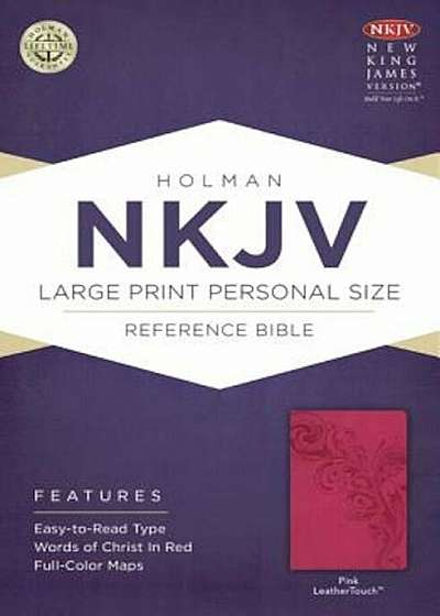Large Print Personal Size Reference Bible-NKJV, Hardcover