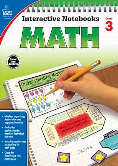 Math, Grade 3, Paperback