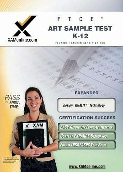 FTCE Art Sample Test K-12, Paperback