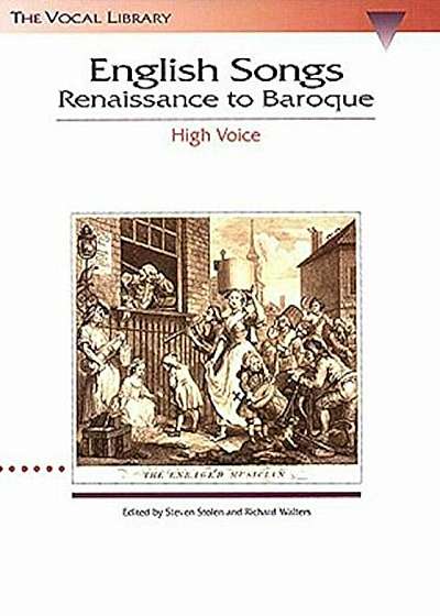 English Songs: Renaissance to Baroque: The Vocal Library High Voice, Paperback
