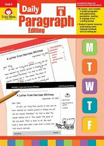 Daily Paragraph Editing Grade 6+, Paperback