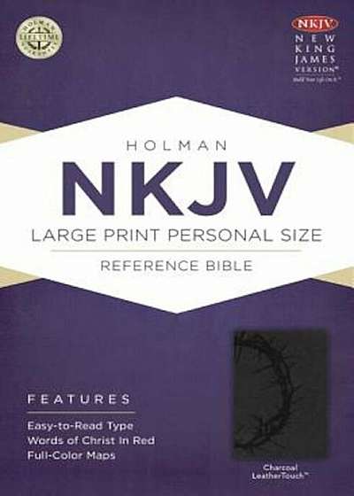 Large Print Personal Size Reference Bible-NKJV, Hardcover
