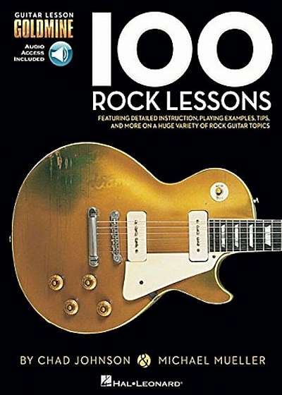 100 Rock Lessons 'With 2 CDs', Paperback