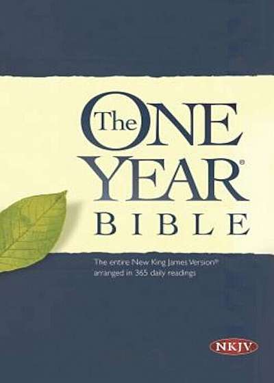 Coperta cărții One Year Bible-NKJV, Paperback