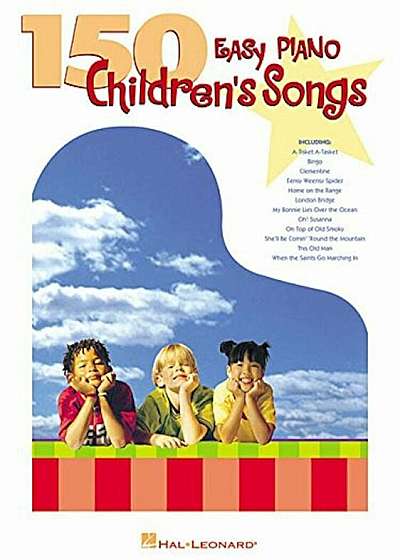 150 Easy Piano Children's Songs, Paperback