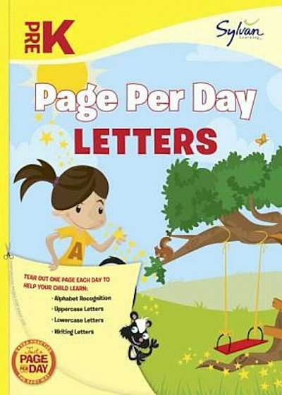 Pre-K Page Per Day: Letters, Paperback