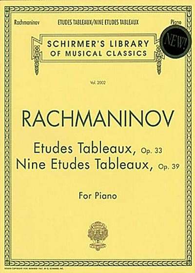 Etudes Tableaux, Op. 33 & 39: Piano Solo, Paperback
