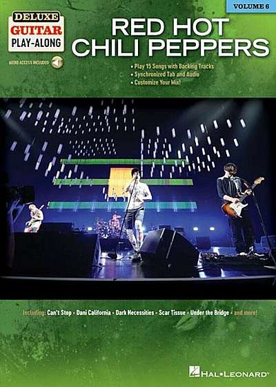 Red Hot Chili Peppers: Deluxe Guitar Play-Along Volume 6, Paperback
