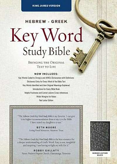 Hebrew-Greek Key Word Study Bible-KJV, Hardcover