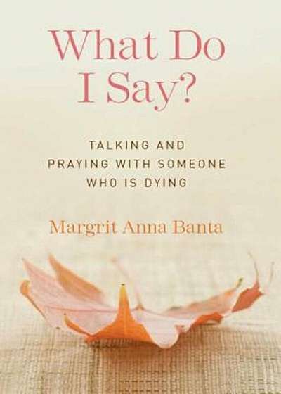 What Do I Say': Talking and Praying with Someone Who Is Dying, Paperback