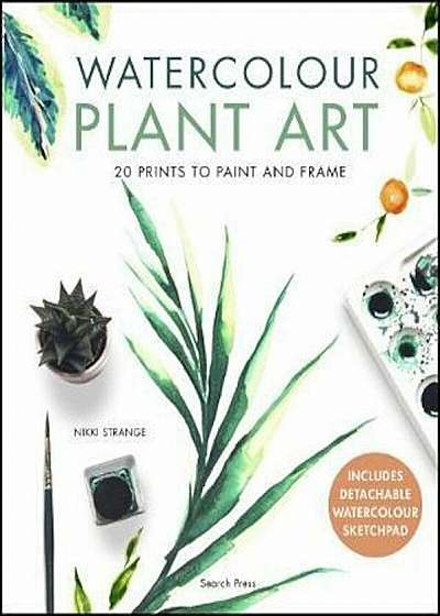 Watercolour Plant Art, Paperback