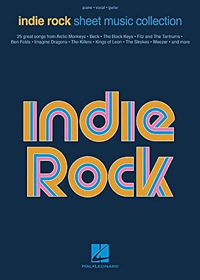 Indie Rock Sheet Music Collection, Paperback