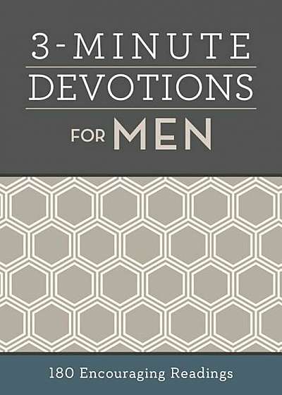 3-Minute Devotions for Men: 180 Encouraging Readings, Paperback