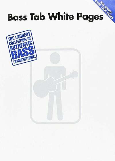 Bass Tab White Pages, Paperback
