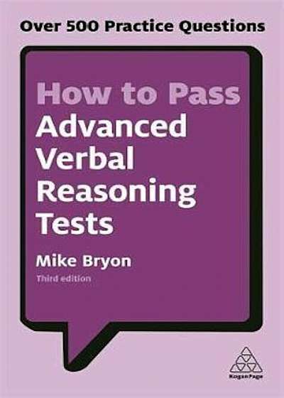 How to Pass Advanced Verbal Reasoning Tests, Paperback