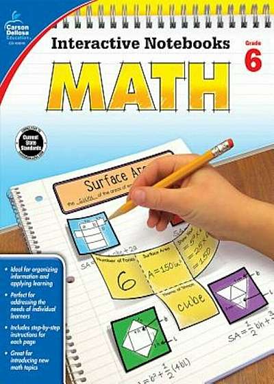 Math, Grade 6, Paperback