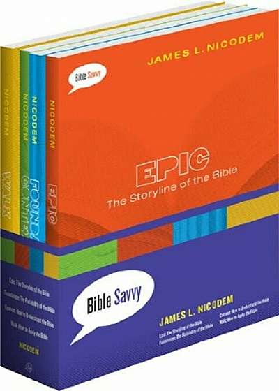 Bible Savvy Set of 4 Books, Paperback