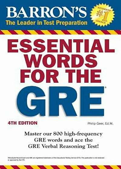 Essential Words for the GRE, Paperback