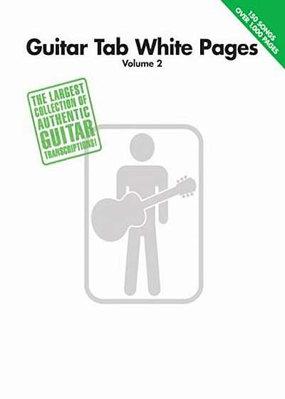 Guitar Tab White Pages, Volume 2, Paperback