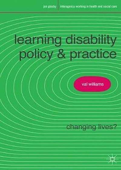 Coperta cărții Learning Disability Policy and Practice, Paperback