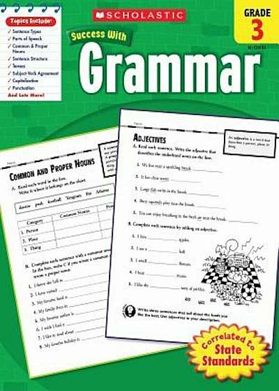 Grammar, Grade 3, Paperback
