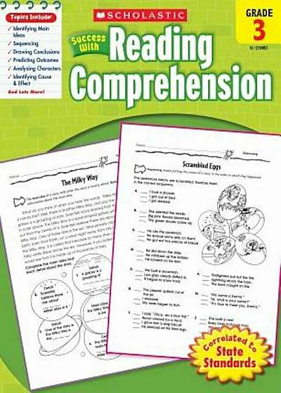Scholastic Success with Reading Comprehension, Grade 3, Paperback