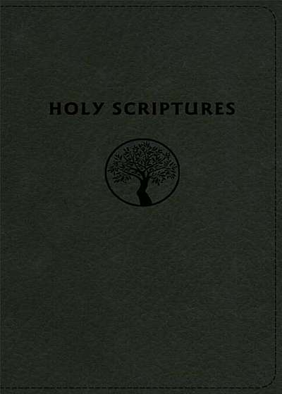 Tlv Personal Size Giant Print Reference Bible, Holy Scriptures, Black Duravella, Hardcover