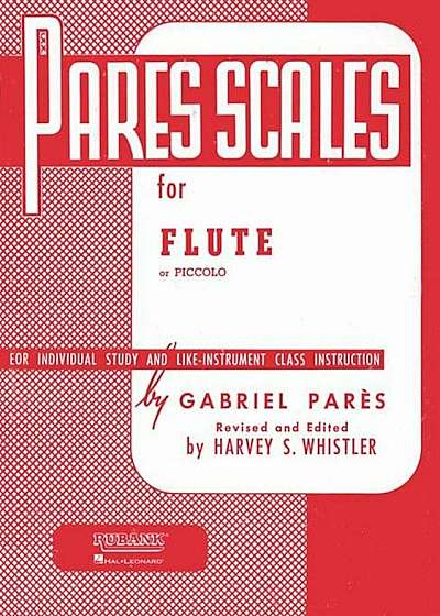 Pares Scales: Flute or Piccolo, Paperback
