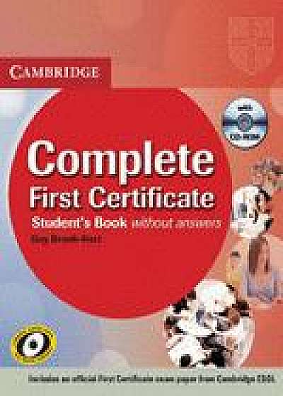 Complete First Certificate Student's Book