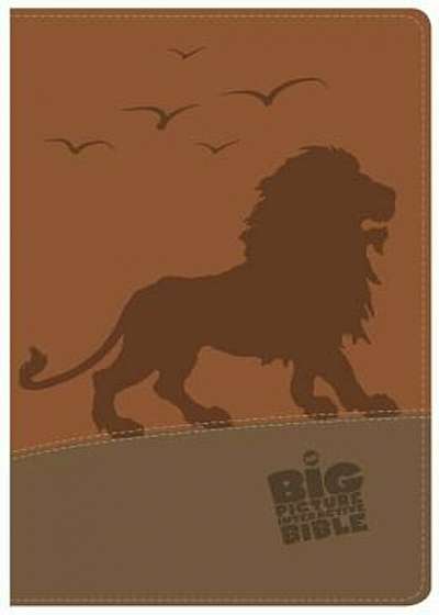 The CSB Big Picture Interactive Bible, Lion Leathertouch, Hardcover