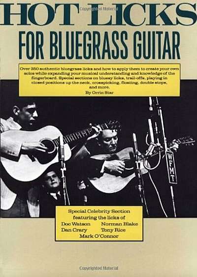 Hot Licks for Bluegrass Guitar, Paperback