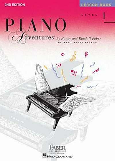 Piano Adventures, Level 1, Lesson Book, Paperback