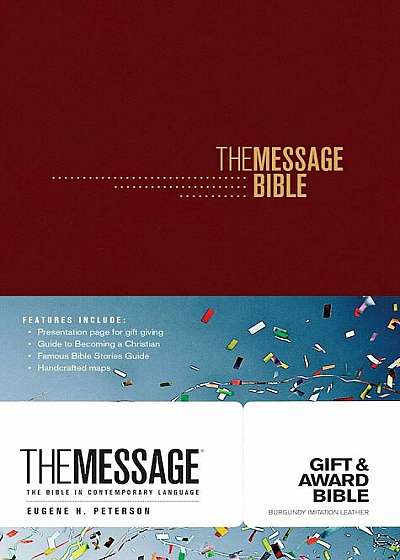 The Message Gift and Award Bible, Paperback