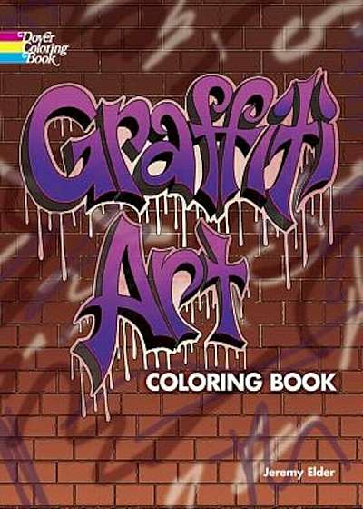 Graffiti Art Coloring Book, Paperback