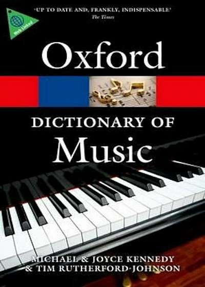 Oxford Dictionary of Music, Paperback