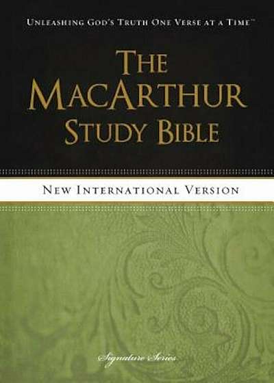 MacArthur Study Bible-NIV-Signature Series, Hardcover