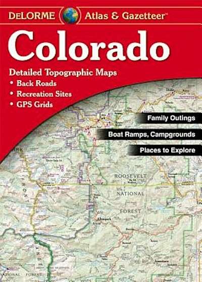 Delorme Colorado Atlas & Gazetteer, Paperback