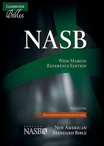 Wide-Margin Reference Bible-NASB, Hardcover