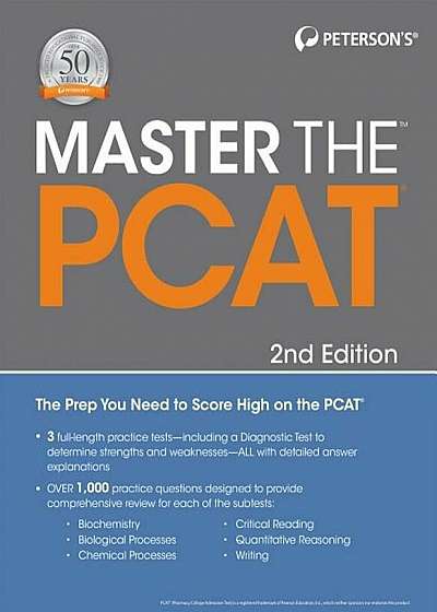 Master the PCAT, Paperback
