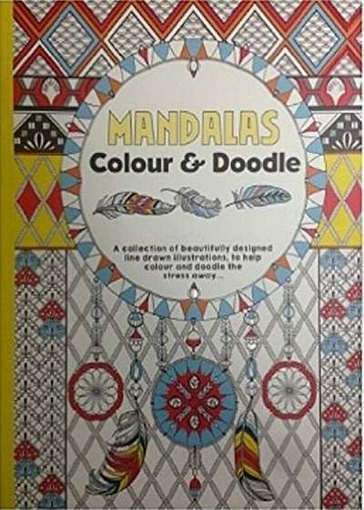 Adult colouring book. Mandalas. Colour & Doodle