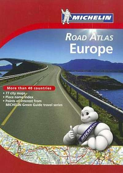 Michelin Road Atlas Europe, Paperback